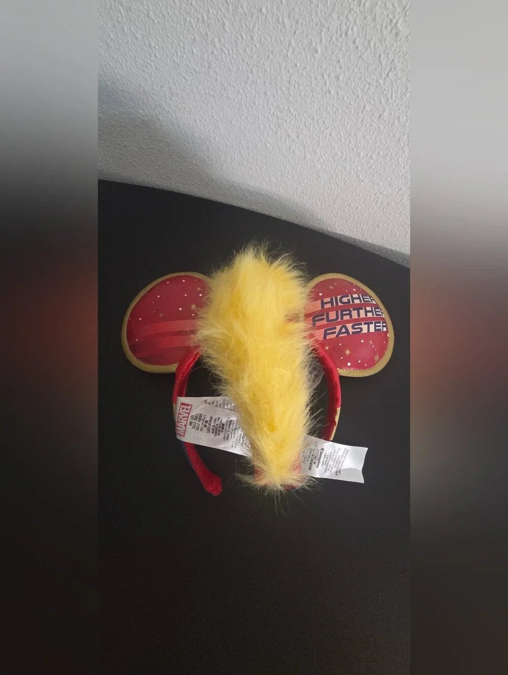 Disney Marvel Headband Ears Higher Further Faster Wonder Women
